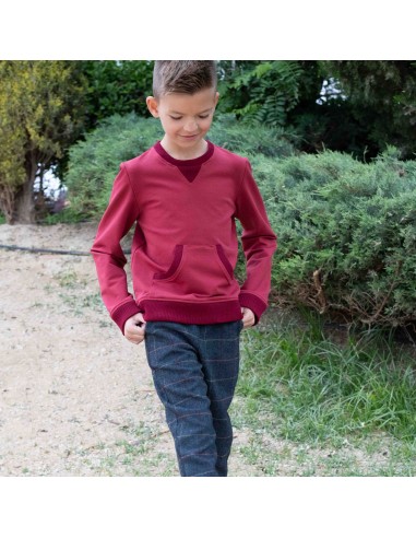 Pattern for a boy's outfit.