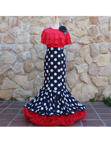 copy of Patrón de vestido flamenco de nejas entallado