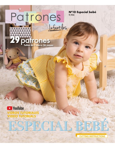 Revista de patrones infantiles nº 10- especial bebé
